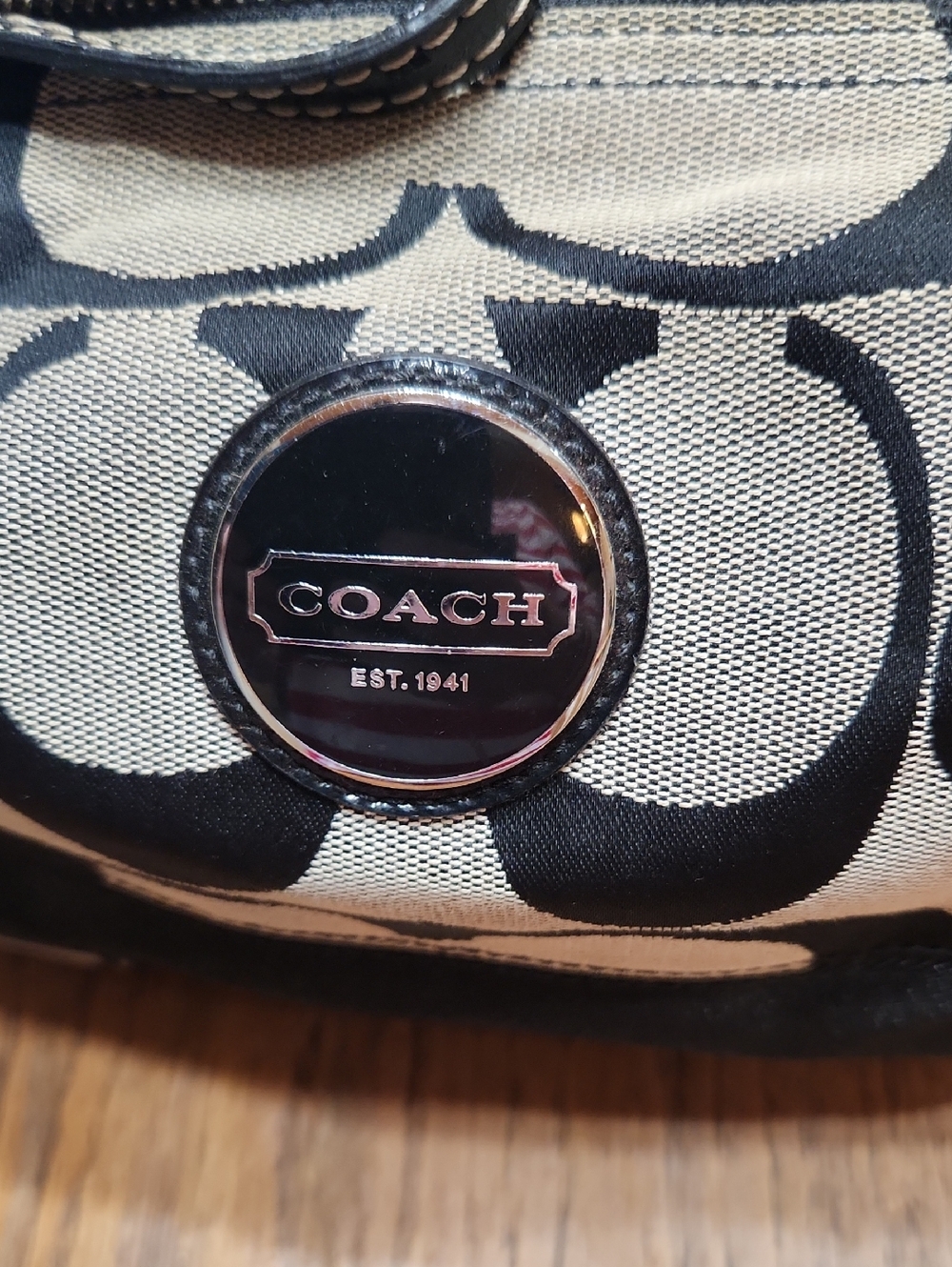 Coach Signature Hobo Bag - Picture 3 of 13